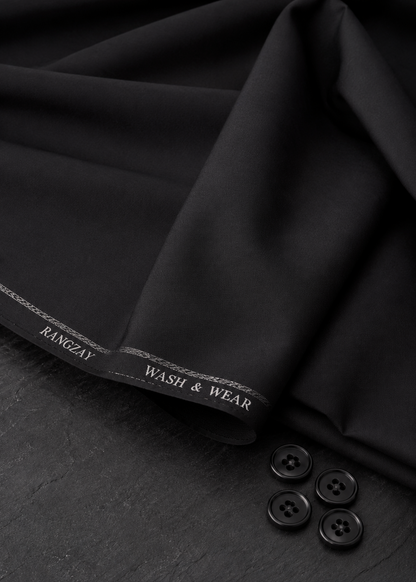 Midnight Black Wash & Wear