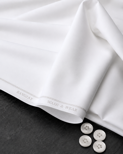 Pearl White Wash & Wear