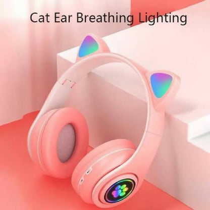 Cat Headphones RGB Light New Stock TypeC Charging
