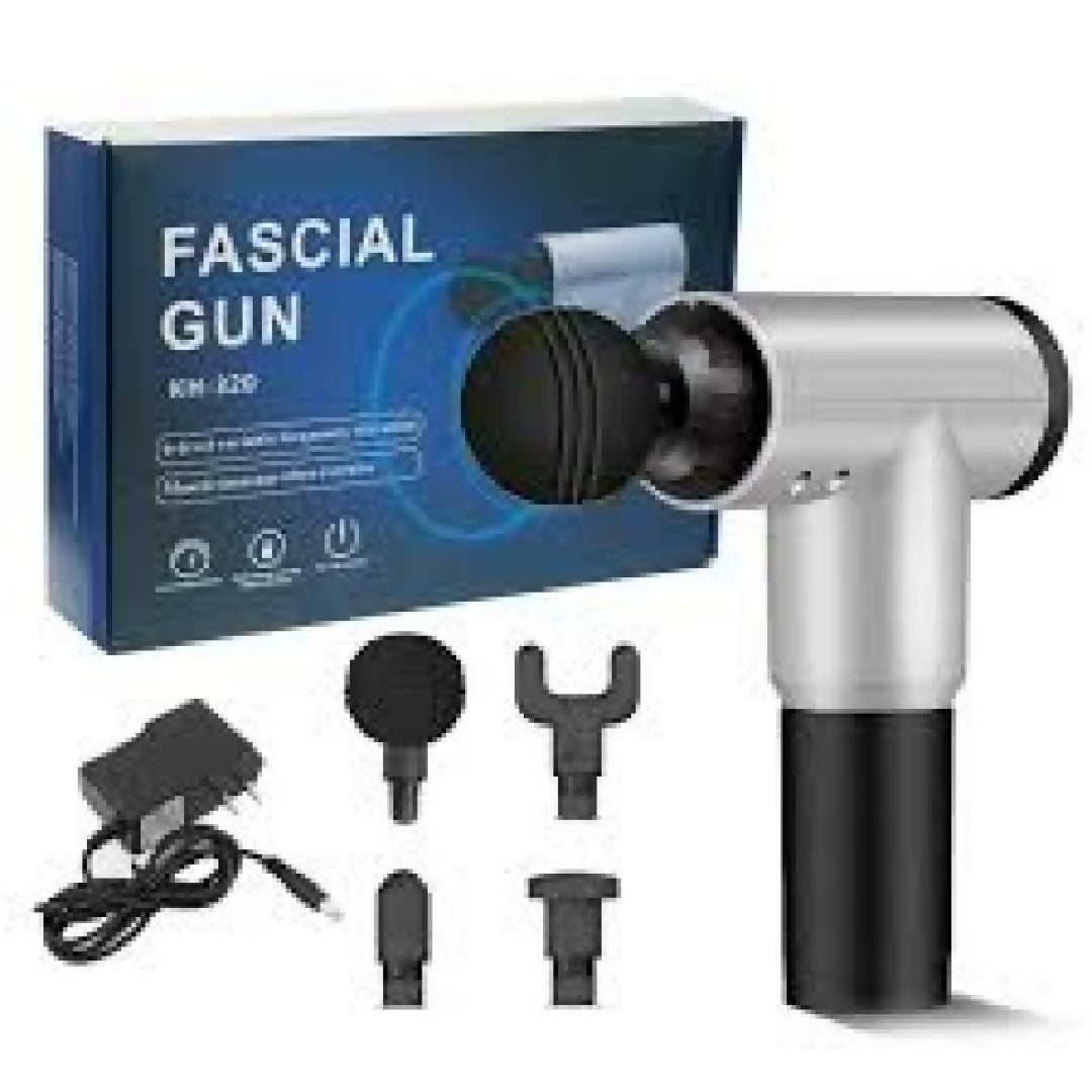 Big Deep Massager Gun 4 Kinds of Massage Heads for Muscle Vibration Relaxation Deep Tissue Therapy