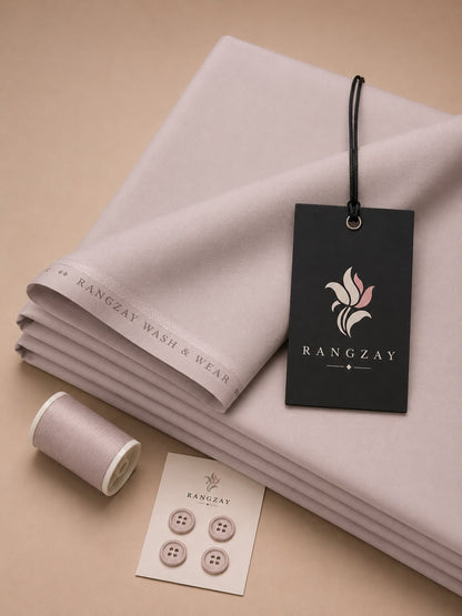 Mauve Grey Wash & Wear
