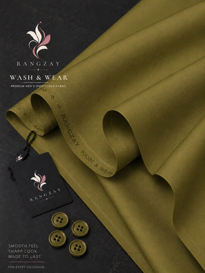 Army Green Wash & Wear