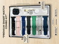 Smart Watch Series Dial Combo Kit 7 Interchangeable Straps Bluetooth Calling And Wireless Charging