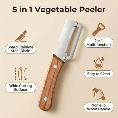 2 in 1 Multifunctional Vegetable Peeler
