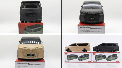 J IPOK P559T Multifunctional Car Model Wireless Bluetooth Speaker Super Sound High Bass
