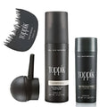 Toppik Hair Building Fiber ( 27.5g ) Pack of 4 Complete Kit – Toppik Hair Fiber +  Applicator + Holding Spray + Comb -  Black