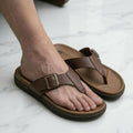 Men Orthopedic Soft Comfortable Chapple Adjustable Buckle Non Slip Slides