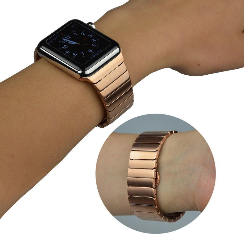 Citizen Rolex Chain Stainless Steel Link Bracelet Band for Apple Watch 8 7 6 5 4 SE Ultra 42/44/45/49mm - 42