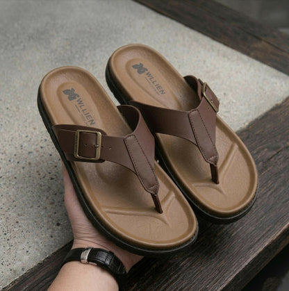 Men Orthopedic Soft Comfortable Chapple Adjustable Buckle Non Slip Slides