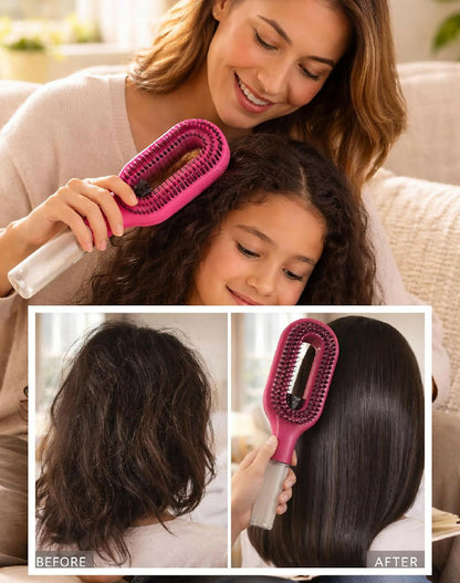 Foreign Trade Hot Selling Styrahair Spray Comb Multi Functional Hair Smoothing Comb Anti Fly Hair Anti Static Massage Comb